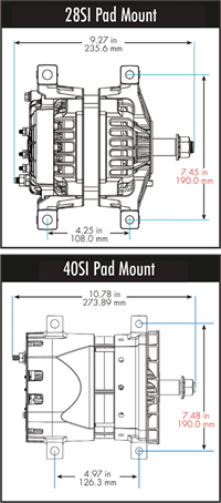 Pad Mount Diagrams